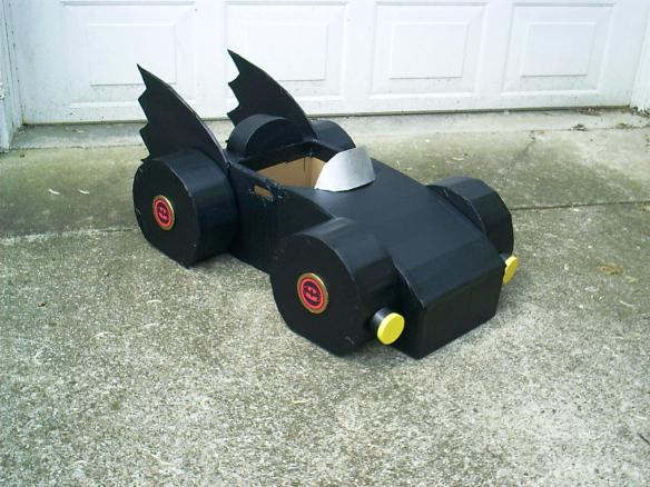 Cardboard Batmobile